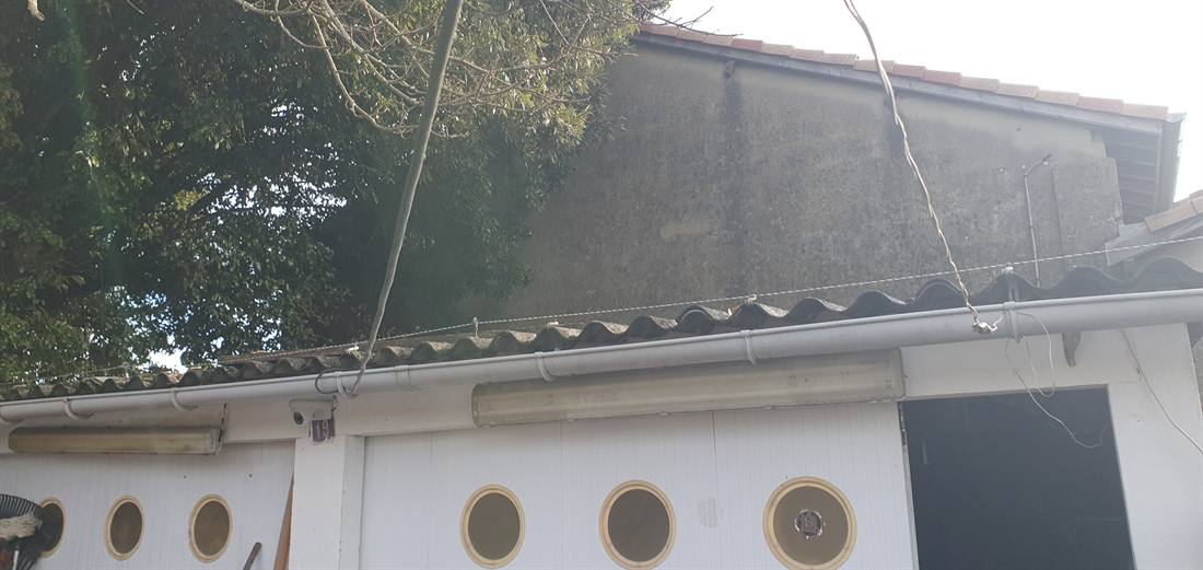 Annexes privatives — plaques ondulées